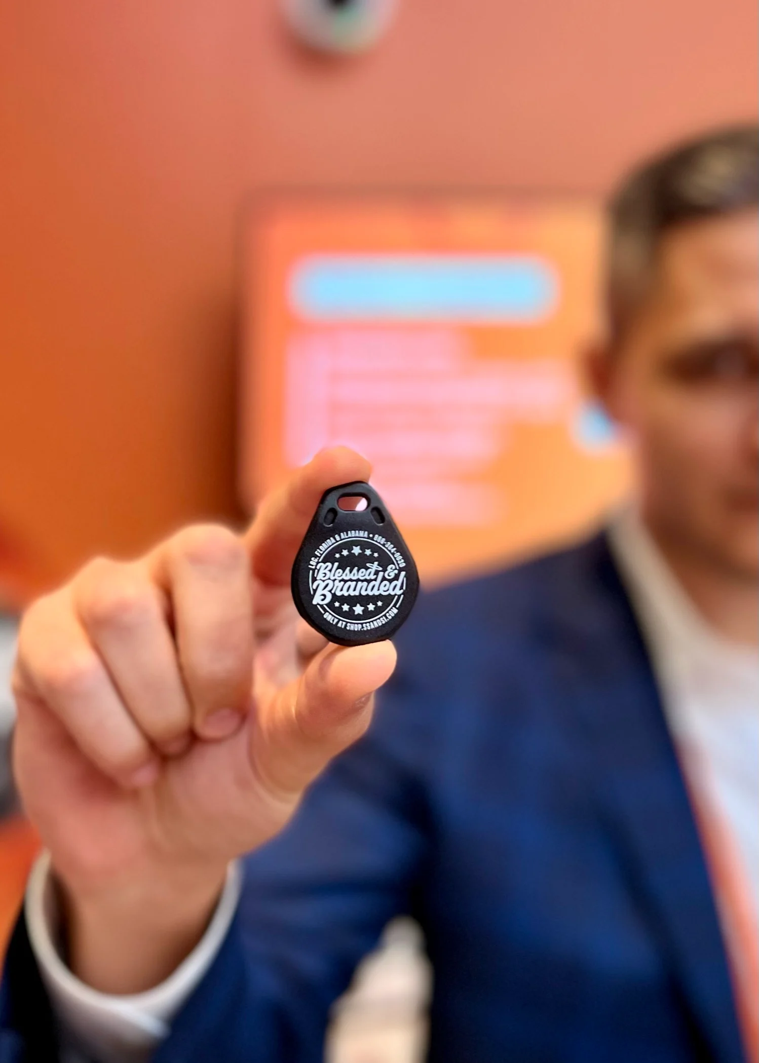 Branded keyfob