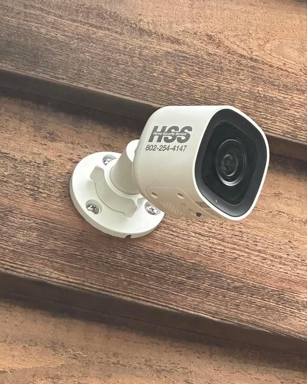 Branded security camera