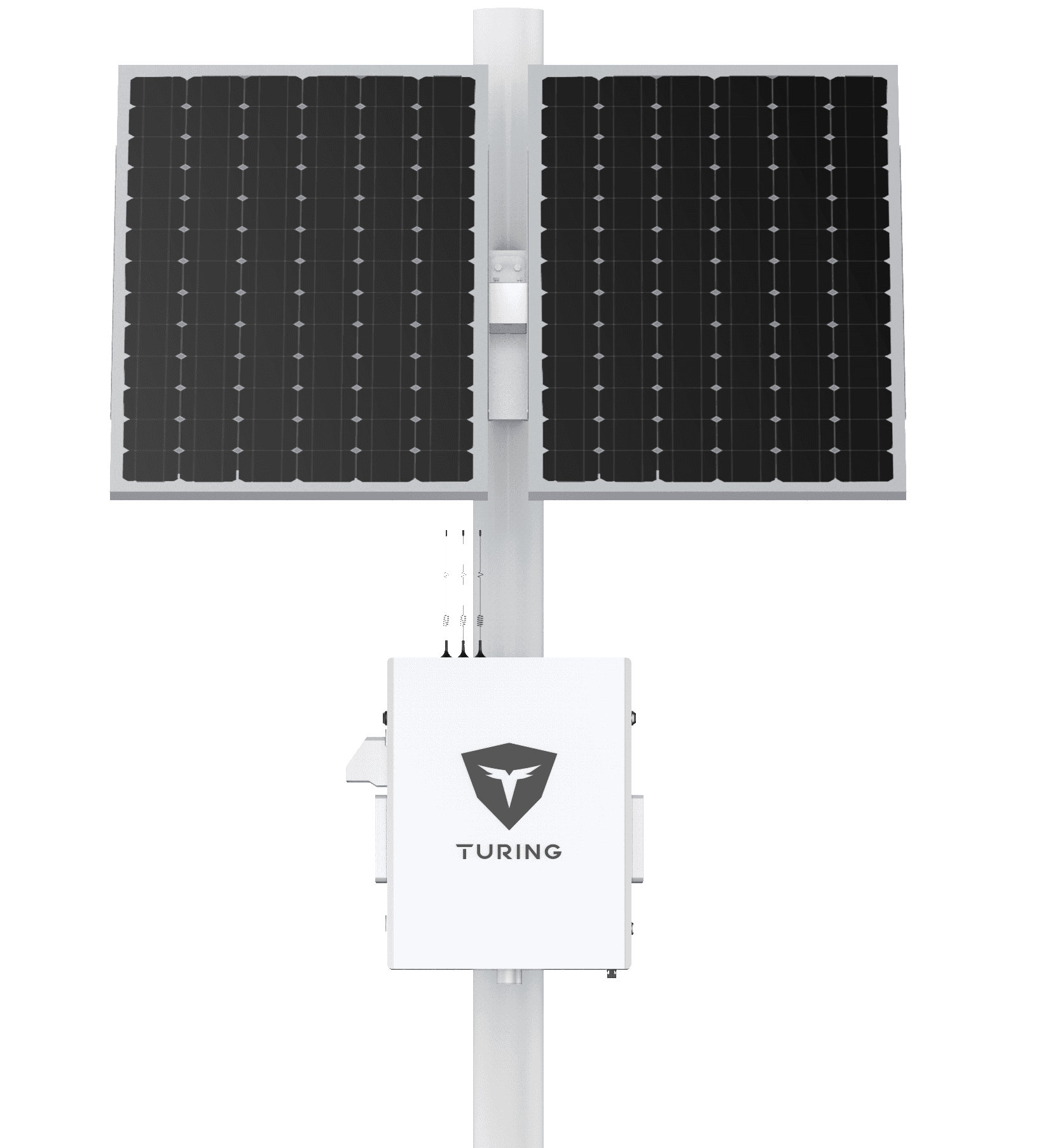 Turing AI SolarShield MAX deployed off-grid