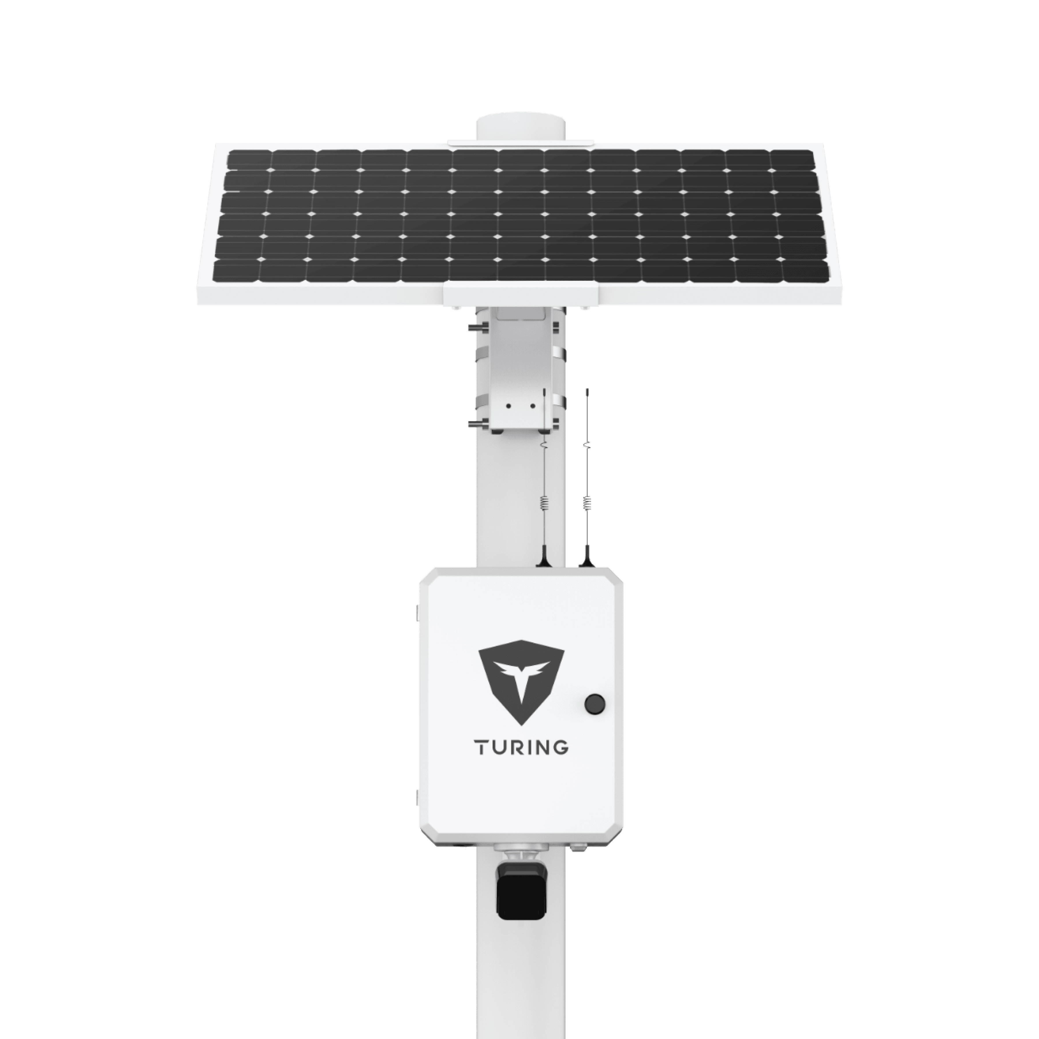 Turing SolarShield Mini, compact solar surveillance kit