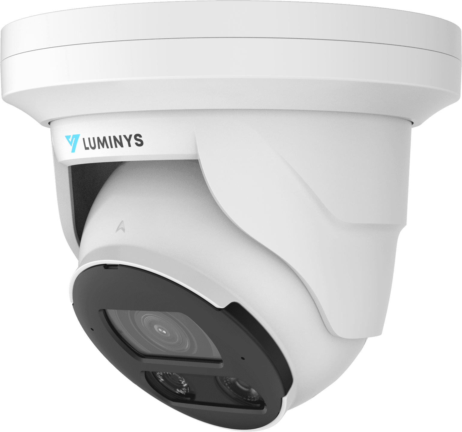 Luminys N5T-4DA2 LumiDeterrent turret camera with active deterrence LEDs